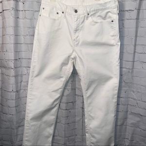 Levi’s 514 White Jeans 34Wx32L